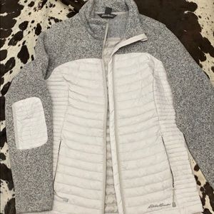 Eddie Bauer fleece/down jacket